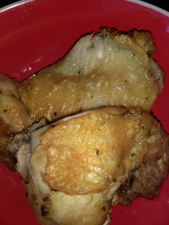 Una foto de Pollo frito jugoso