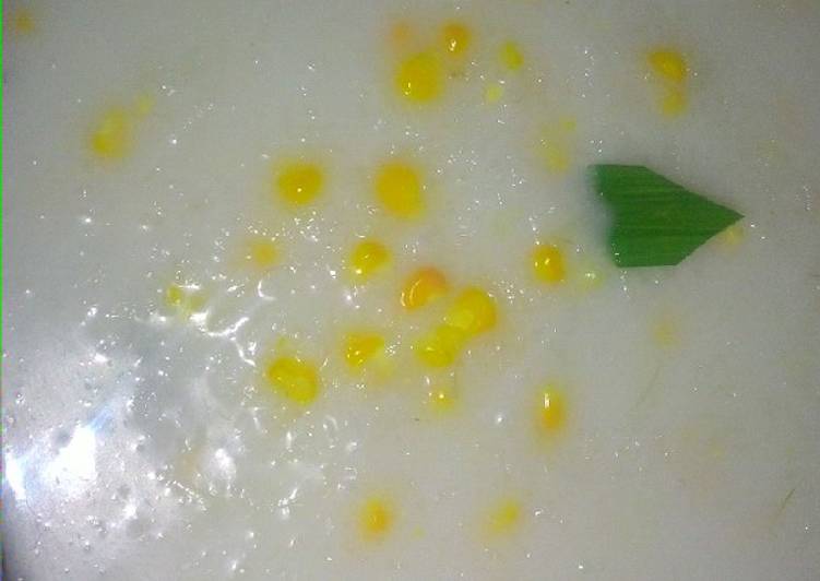 Bumbu Bubur ketan jagung | Cara Buat Bubur ketan jagung Yang Bikin Ngiler