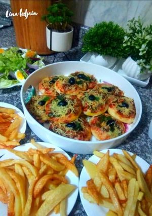 صورة لوصفة ميني بيتزا🍕🍕