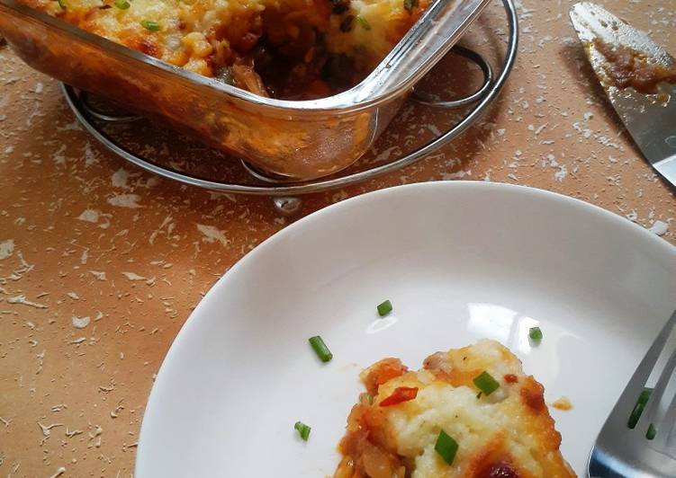 Shepherd pie with winter veggies Shepherd pie with winter veggies