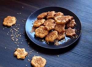 Foto di Biscotti di farro senza uova