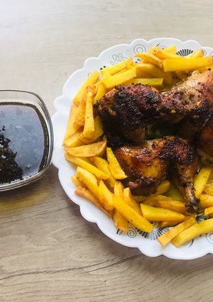 عکسی از دستور اکبر جوجه با سس انار خیییییلی خوشمزه