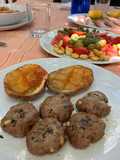 Keftedes 🇬🇷 : mini hamburguesas griegas en airfryer, con patatas asadas