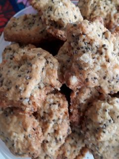 Una foto de Galletitas de avena, coco y semillas