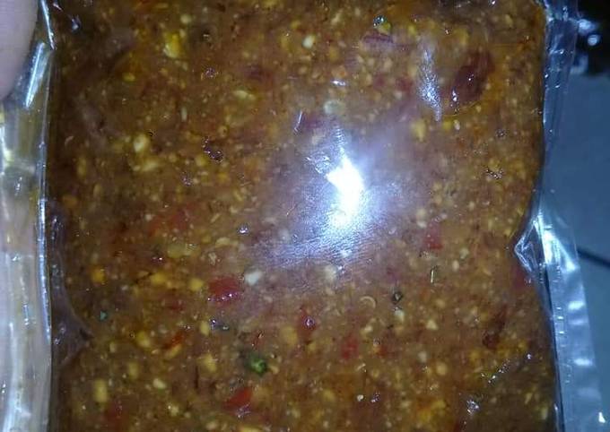 Sambel pecel home made