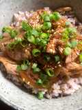 Garlic Chilli Mackerel Rice Bowl