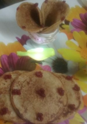A picture of Whole wheat flour cheela.