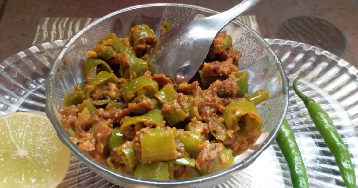 Mirchi Tipore Recipe by Astha Agarwal - Cookpad