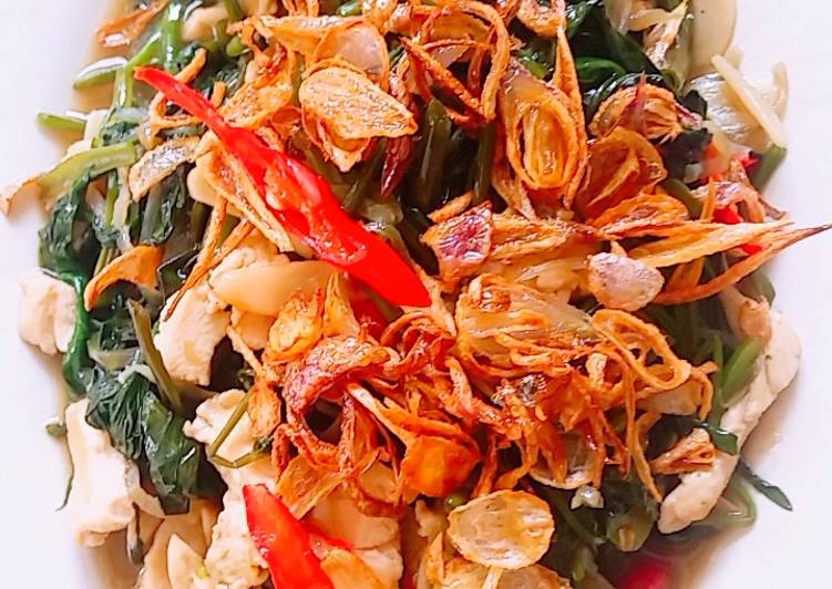 Resep Cah Kangkung Saus Bulgogi Lezat