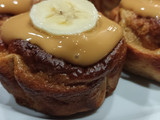 Muffin πρωτεΐνης banoffee!!!