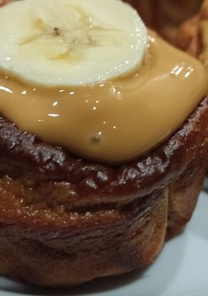 Φωτογραφία της συνταγής Muffin πρωτεΐνης banoffee!!!