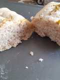 Ciabatta con aceitunas