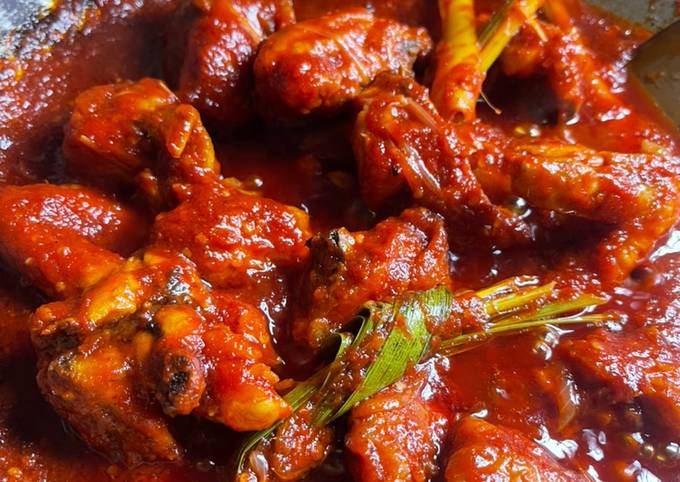 Resipi Ayam Masak Merah Kenduri Oleh Shynn Samsuddin Cookpad