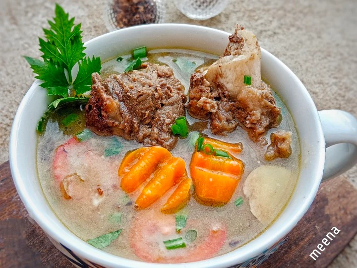Cara Gampang Membikin Resep Sop Tulang Sapi yang Menggugah Selera Anti Ribet, Uenak Banget