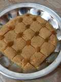 Sooji and besan ki burfi 🍣