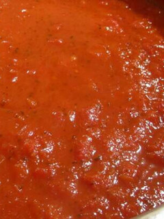 Una foto de Salsa de tomate casera