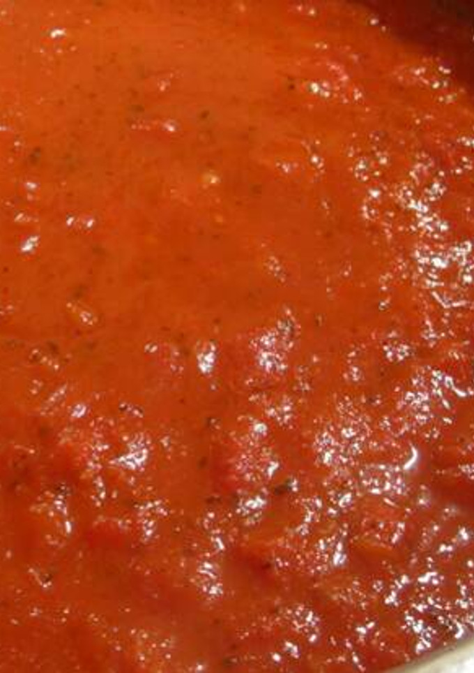 Una foto de Salsa de tomate casera