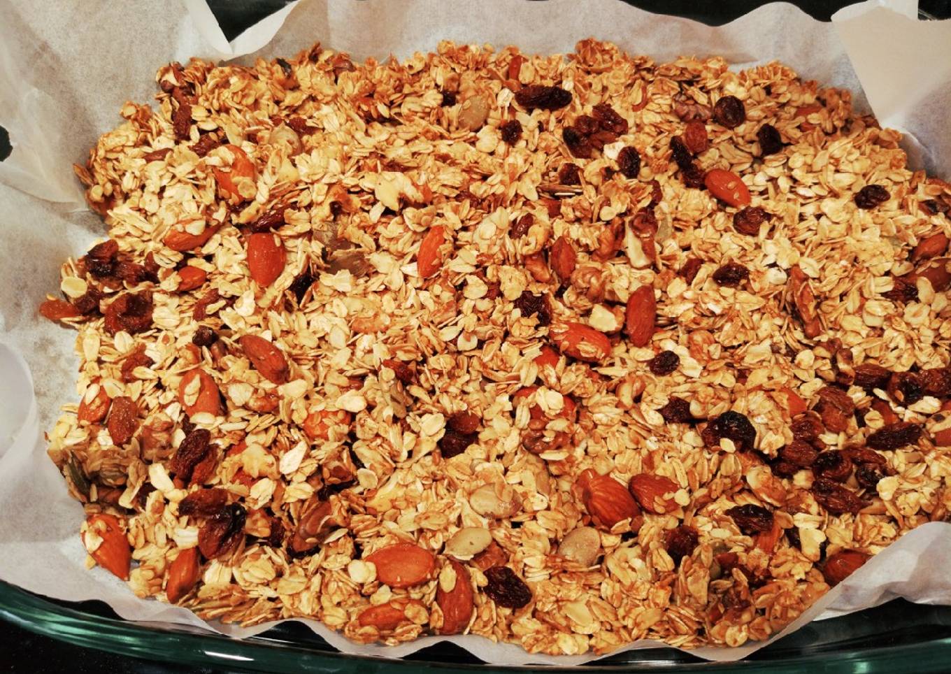 Granola casera (muesli)