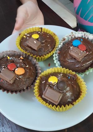 Una foto de Muffins de chocolate