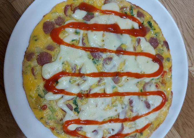 Pizza telur dadar