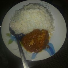 A picture of Stewed rice.
