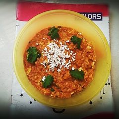 A picture of Paneer Masala Oats.