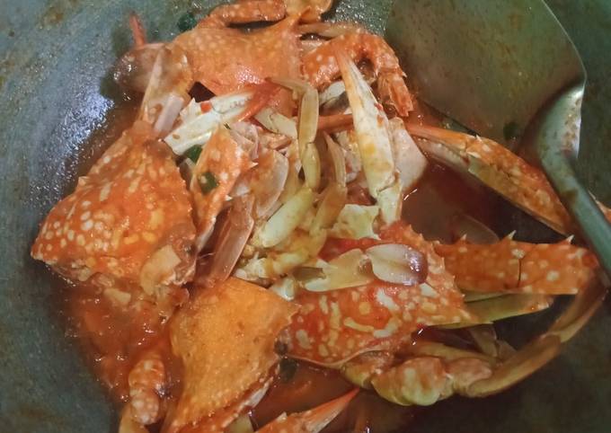 Kepiting rajungan asam manis