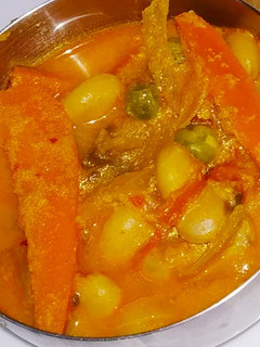 A picture of Vegetable curry.