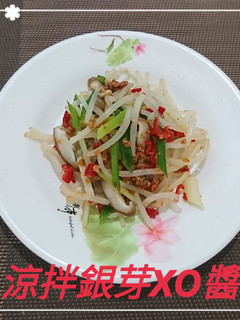 涼拌銀芽x0醬(簡單料理) 的食譜成品照片