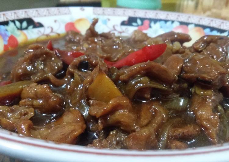 Resep Beef Teriyaki Iye, Lezat