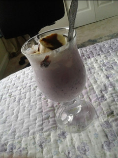 A picture of Blueberry Banana Smoothie.