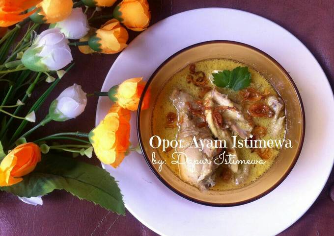 Opor Ayam Istimewa