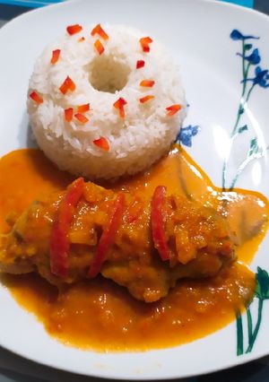Una foto de Jamoncito de Pollo con Jamón y Queso