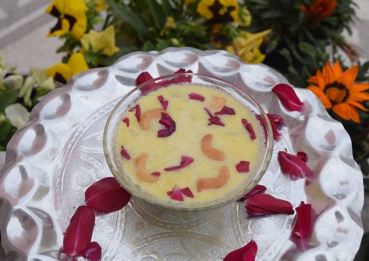 Simple Way to Prepare Favorite Sweet Potato Kheer