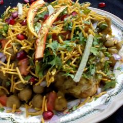 Masala Chana-Pav A picture of Masala Chana-Pav.