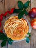 Crostata alle pesche