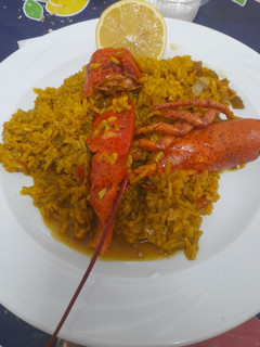 Una foto de Arroz con bogavante
