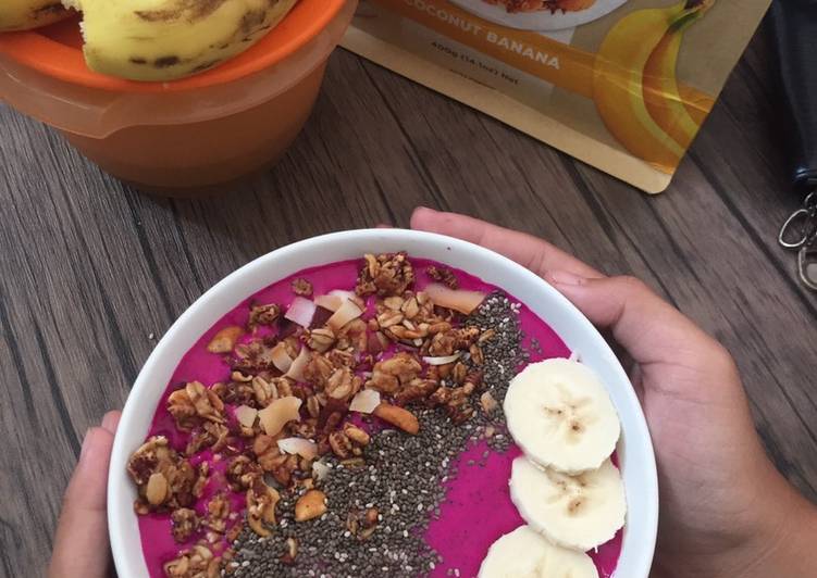 Resep Easy Smoothie Bowl oleh Meitha Rafinda - Cookpad