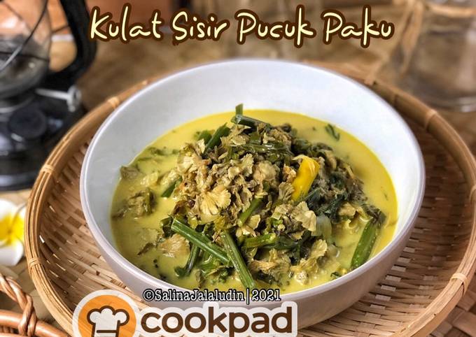 Resipi Masak Lemak Kulat Sisir Pucuk Paku Oleh Salina Jalaludin Cookpad