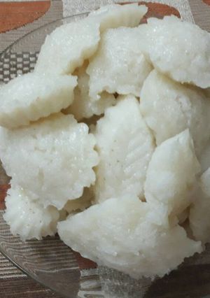 Hình của món Bánh bò nước cốt dừa.