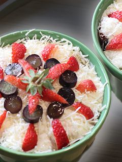 Foto resep Salad Buah: CREAMY TAPI TETAP SEGAR!