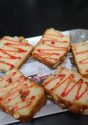 A picture of Tea time cake🍰.