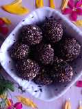 Black til ladoos/Black sesame ladoos