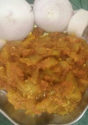 A picture of Dry tinda.