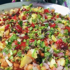 A picture of Chatpati chana chaat.