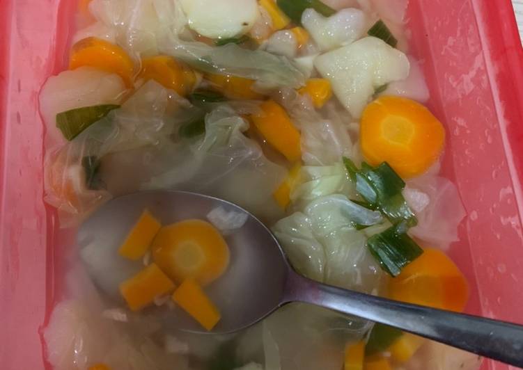 Resep Sayur Sop Ricecooker Magicom Khusus Anak Kos Diet Yang Lezat