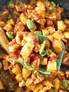 Foto resep Sambal Goreng Kentang Tahu Petai