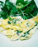 Trứng chiên thịt bằm