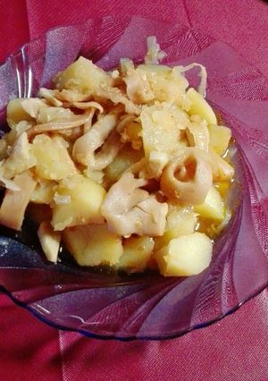 Una foto de Calamares encebollados en Crock pot