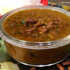 A picture of Rajma Curry (Red Kidney Beans Curry) – My Favorite Curry.